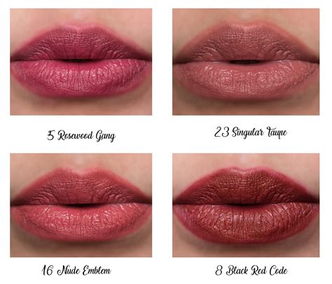 tatouage ysl swatches|ysl tatouage couture matte stain.